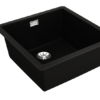 .AT.FREGADERO TEKA 115230048 TEGRANITE RADEA R10 40.40 M-TG NEGRO - Imagen 4