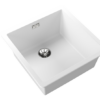 .AT.FREGADERO TEKA 115230050 TEGRANITE RADEA R10 40.40 M-TG BLANCO - Imagen 2