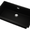 .AT.FREGADERO TEKA 115230054 TEGRANITE RADEA R10 70.40 M-TG NEGRO - Imagen 3