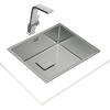 .AT.FREGADERO TEKA PUR.LINEA RS15 50.40 115000012 - Imagen 2