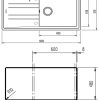 .AT.FREGADERO TEKA STONE 60 L-TG 1C 1E 115330012 - Imagen 3