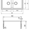 .AT.FREGADERO TEKA STONE 90 B-TG 2C 115260012 - Imagen 3