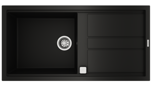 .AT.FREGADERO TEKA TEGRANITE NOVA 60 L-TG 1B 1D AUTO NEGRO 115330059