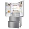 .AT.FRENCH DOOR HAIER HFR7819ENGC 190X83 NF E INVERTER DISP.504L CRIS - Imagen 2