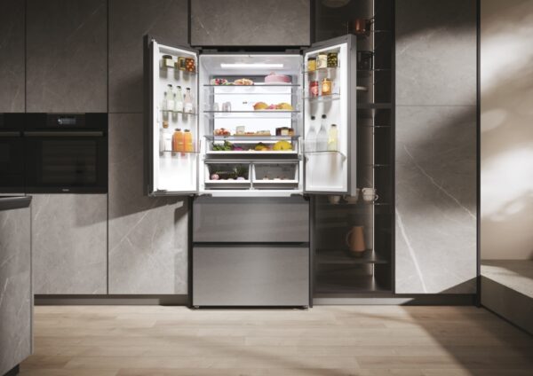 .AT.FRENCH DOOR HAIER HFR7819ENGC 190X83 NF E INVERTER DISP.504L CRIS - Imagen 21