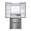 .AT.FRENCH DOOR HAIER HFR7819ENGC 190X83 NF E INVERTER DISP.504L CRIS - Imagen 4
