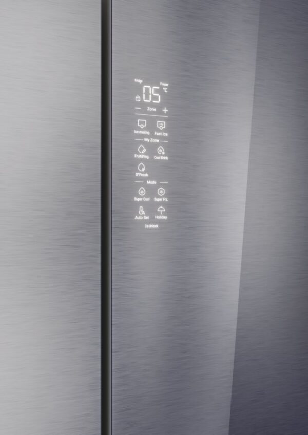 .AT.FRENCH DOOR HAIER HFR79F19EFGK 190,5X90,5 NF E INVERTER 703L CRIS - Imagen 19