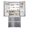 .AT.FRENCH DOOR HAIER HFR79F19EFGK 190,5X90,5 NF E INVERTER 703L CRIS - Imagen 6