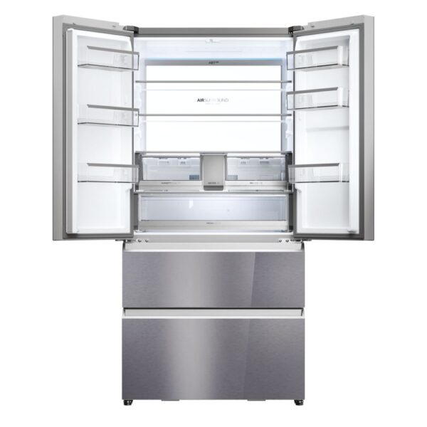 .AT.FRENCH DOOR HAIER HFR79F19EFGK 190,5X90,5 NF E INVERTER 703L CRIS - Imagen 7