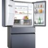 .AT.FRENCH DOOR HAIER HFW7918EIMB NF E 177,5X90,8 NGO CEPILLADO - Imagen 5