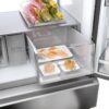 .AT.FRENCH DOOR HAIER HFW7918ENMP NF E 177,5X90,8 INOX - Imagen 11