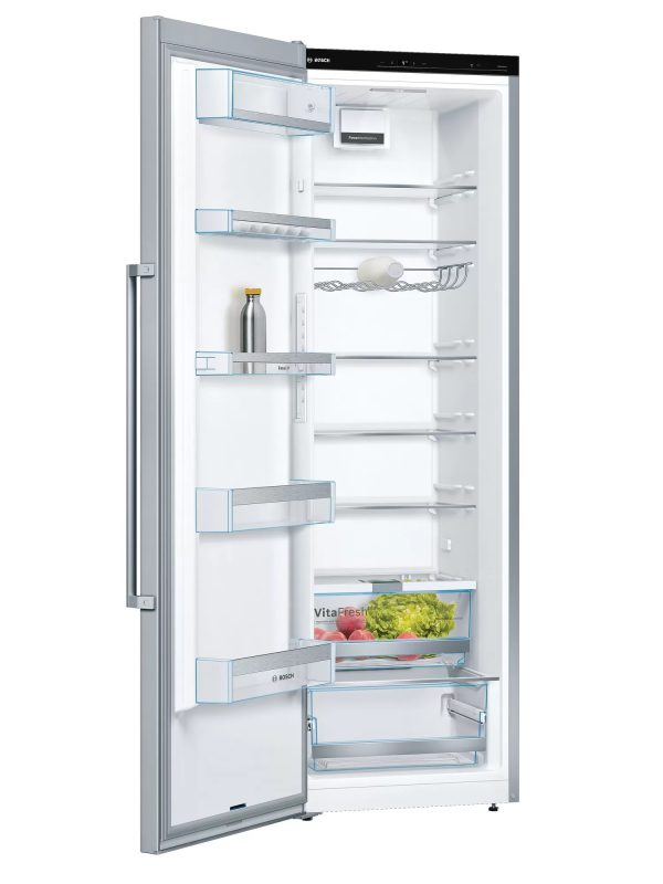 .AT.FRIGO 1P BOSCH KSV36AIEP 186X60 CICLICLO E 346L INOX - Imagen 2