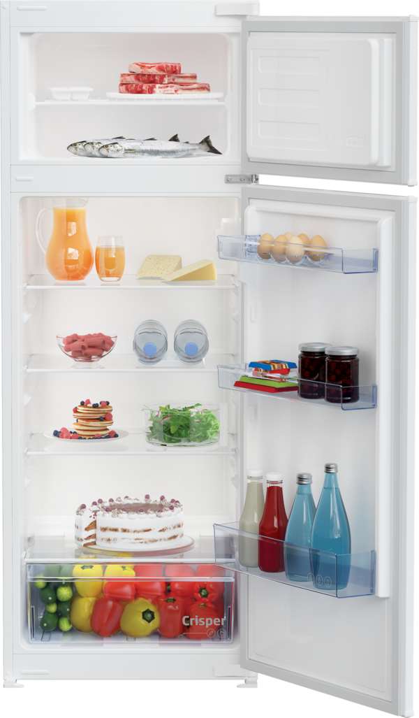 .AT.FRIGO INT. 2P BEKO BDSA250K4SN 160,6X54 CICLICO E 220L BCO - Imagen 3