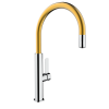 .AT.GRIFO TEKA 116030034 FORMENTERA TOP FOT 995 CROMO/BRASS - Imagen 2