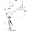.AT.GRIFO TEKA AUK978 EXT CROMO 509780200 - Imagen 2