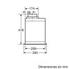 .AT.GRUPO FILTRANTE BALAY 3BF277EX 70CM INOX 730M3/H - Imagen 4