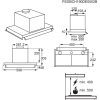 .AT.GRUPO FILTRANTE ELECTROLUX EFP126X 60CM 360M/H INOX - Imagen 2