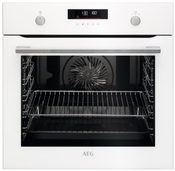 .AT.HORNO AEG BPS535160W MULTIF.9 A+ CRISTAL BCO. PIROL