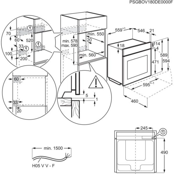 .AT.HORNO AEG BSE999330M MULTIF.20A++ INOX C/VAPOR PIROL - Imagen 10