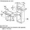 .AT.HORNO BALAY 3HA5178B6 MULT.14 A C/VAPOR 71L CRIST.BCO - Imagen 5
