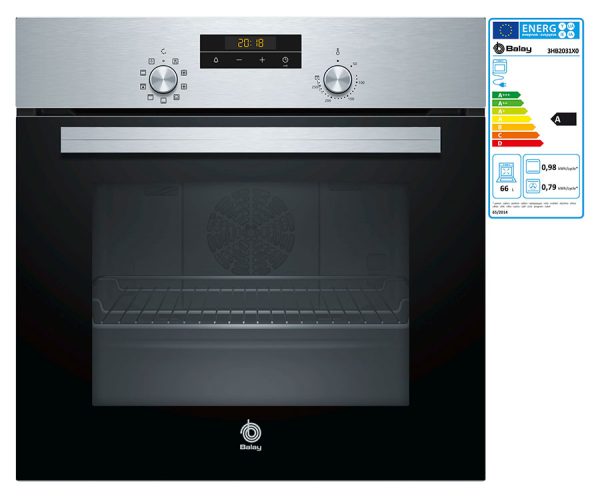 .AT.HORNO BALAY 3HB2031X0 MULT.7 A 66L INOX - Imagen 2
