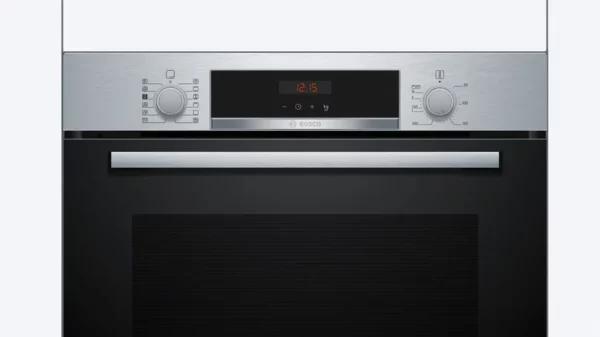 HORNO BOSCH HQA574ES3 MULT.8 A+ C/VAPOR PIRO 71L CRIST.NGO INOX - Imagen 2