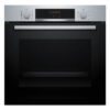 .AT.HORNO BOSCH HQA574ES3 MULT.8 A+ C/VAPOR PIRO 71L CRIST.NGO INOX