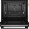 HORNO BOSCH HQA574ES3 MULT.8 A+ C/VAPOR PIRO 71L CRIST.NGO INOX - Imagen 3