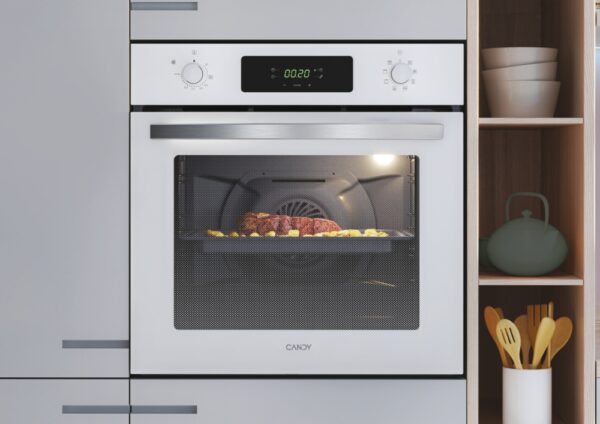 .AT.HORNO CANDY FIDC B625 L MULT.8 A+ HIDRO. BCO - Imagen 3