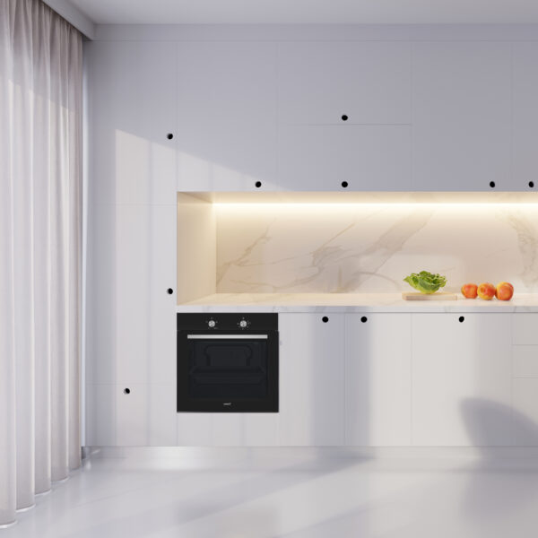 .AT.HORNO CATA SES 6004 BK 4F A 62L CRIST.NGO AQUA 07044614 - Imagen 2