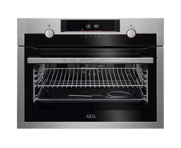 .AT.HORNO COMPACTO AEG KEE542260M MULTF. 9 INOX