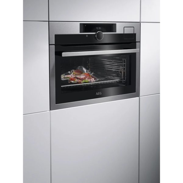 .AT.HORNO COMPACTO AEG KSE998290M MULTIF.27 A++ INOX C/VAPOR WIFI - Imagen 2