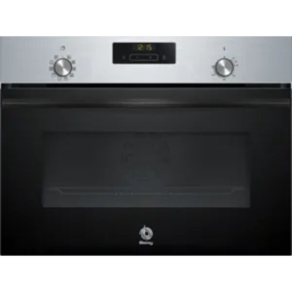 .AT.HORNO COMPACTO BALAY 3CB4130X3 MULT.7 A HIDRO 45CM 47L CRIST.NGO - Imagen 2