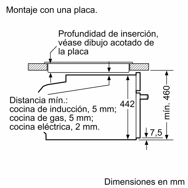 .AT.HORNO COMPACTO BALAY 3CB5151B2 MULT.7 A 47L CRIST.BCO - Imagen 5