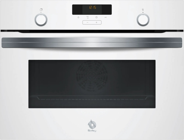 .AT.HORNO COMPACTO BALAY 3CB5151B2 MULT.7 A 47L CRIST.BCO