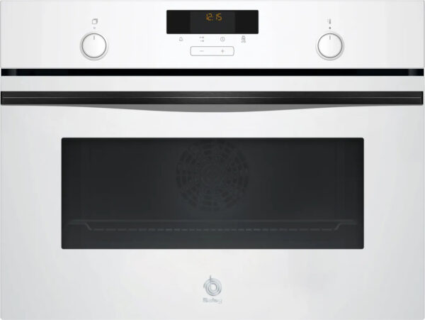 .AT.HORNO COMPACTO BALAY 3CB5159B3 MULT.7 A HIDRO 45CM 47L CRIST.BCO