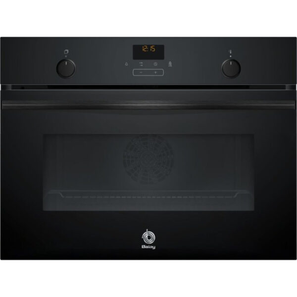 .AT.HORNO COMPACTO BALAY 3CB5159N3 MULT.7 A HIDRO 45CM 47L CRIST.NGO - Imagen 7