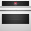 .AT.HORNO COMPACTO BOSCH CMG7241W1 MULT.16 C/MICRO HIDRO 45L BCO