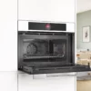 .AT.HORNO COMPACTO BOSCH CMG7241W1 MULT.16 C/MICRO HIDRO 45L BCO - Imagen 4