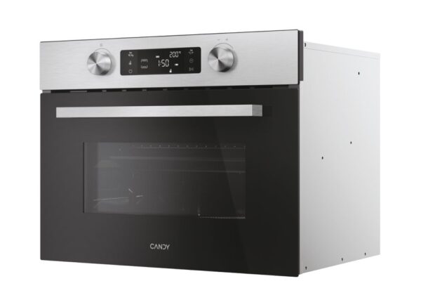 .AT.HORNO COMPACTO CANDY CA4MWNBB6N MULT.13 C/MICRO 44L 45CM INOX - Imagen 3