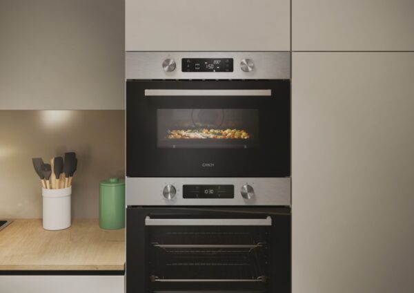 .AT.HORNO COMPACTO CANDY CA4MWNBB6N MULT.13 C/MICRO 44L 45CM INOX - Imagen 5