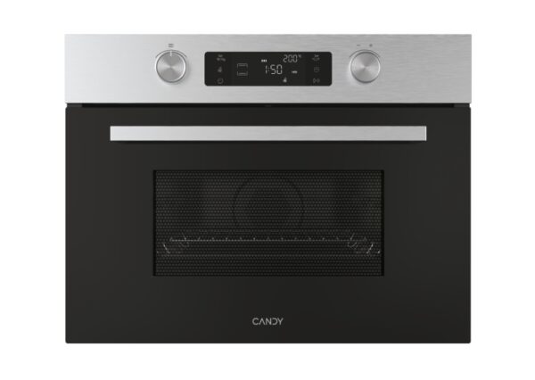 .AT.HORNO COMPACTO CANDY CA4MWNBB6N MULT.13 C/MICRO 44L 45CM INOX