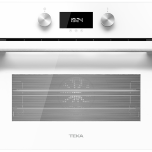 .AT.HORNO COMPACTO TEKA HLC 8440 MULT.11 C/MICRO 45CM 40L CRIST.BCO 1