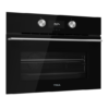 .AT.HORNO COMPACTO TEKA HLC 8440 MULT.11 C/MICRO 45CM 40L CRIST.NEGRO - Imagen 3
