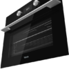 .AT.HORNO COMPACTO TEKA HLC 8440 MULT.11 C/MICRO 45CM 40L CRIST.NEGRO - Imagen 6