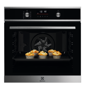 .AT.HORNO ELECTROLUX EOD6P77X MULTIF.9 A+ CRIST.NGO/INOX C/VAPOR PIROL