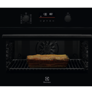 .AT.HORNO ELECTROLUX EVF6E46Z MULT.9 A+ 45CM 43L CRIST.NGO