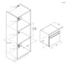 .AT.HORNO HAIER H6 ID25B3LHTX MULT.12 A++ HIDRO 78L INOX - Imagen 23