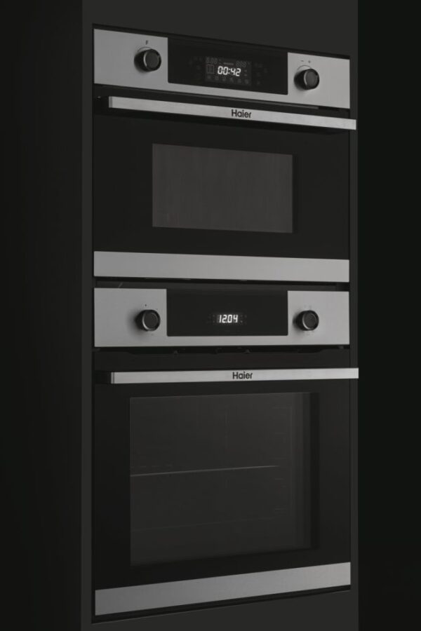 .AT.HORNO HAIER HWO60SM2E1XH MULT.8 A+ HIDROLITICO INOX - Imagen 4