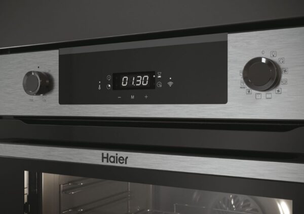 .AT.HORNO HAIER HWO60SM2E1XH MULT.8 A+ HIDROLITICO INOX - Imagen 10